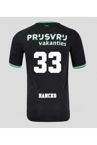 Feyenoord David Hancko #33 Voetbaltruitje Uit tenue 2024-25 Korte Mouw